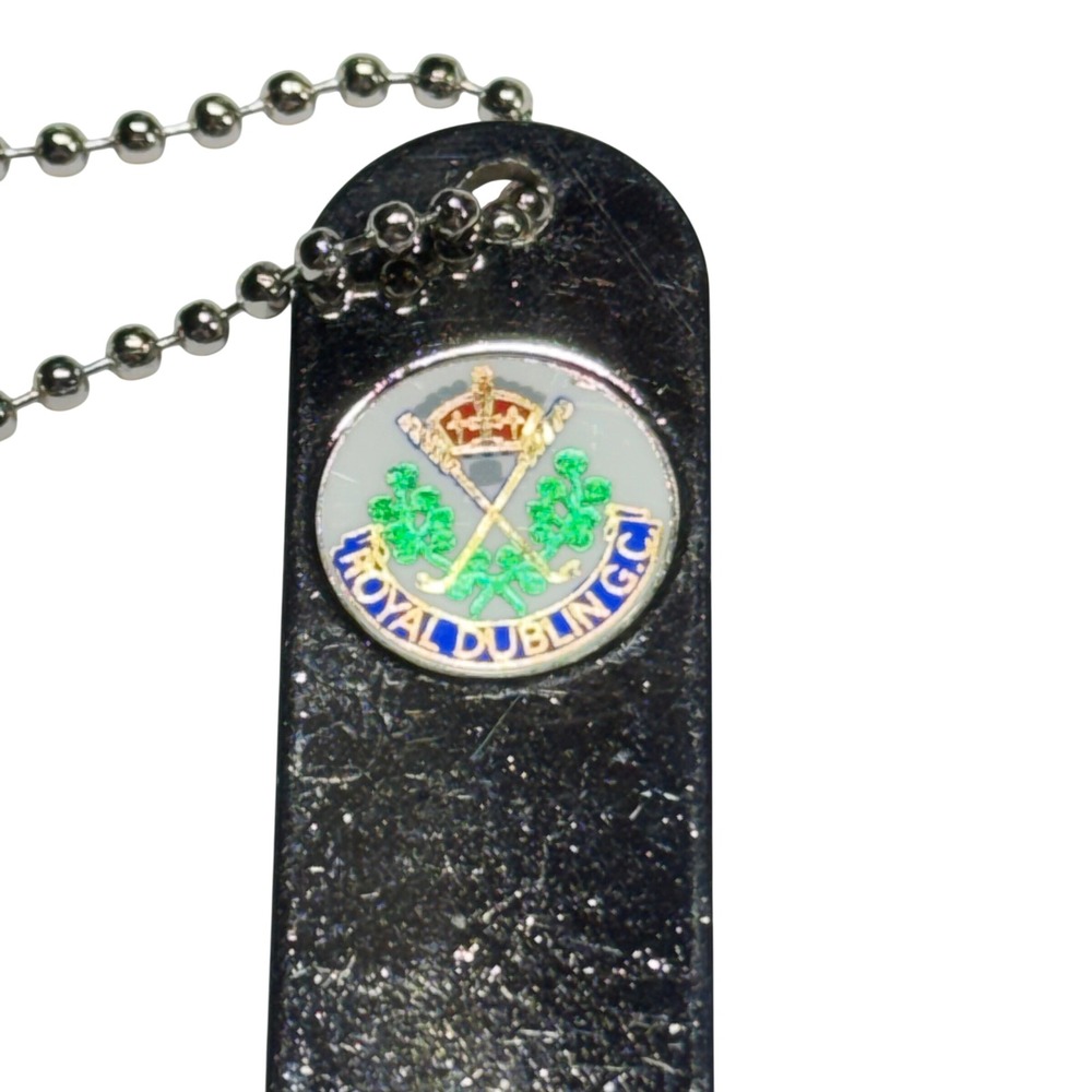 Royal Dublin G.C. Golf Divot Tool Ball Marker Keychain